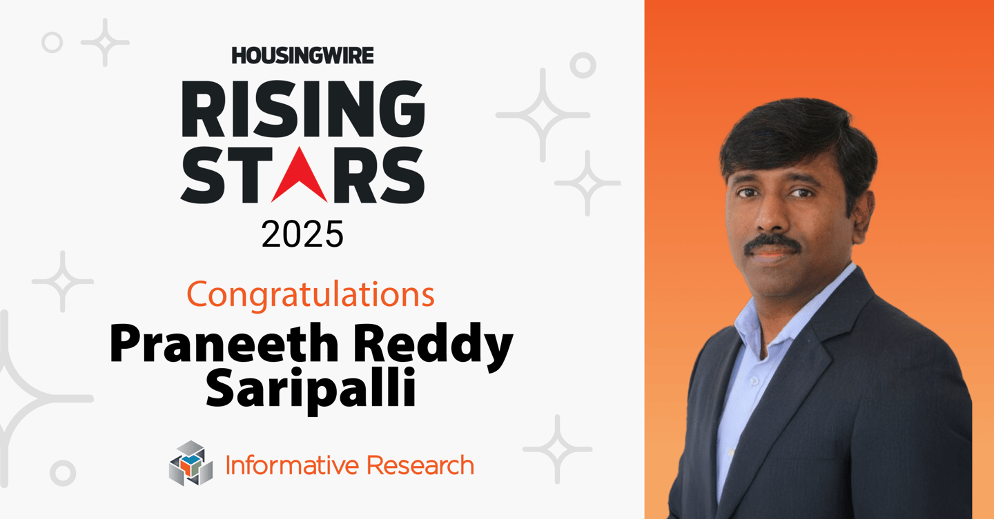 Praneeth Reddy Saripalli honored among 2025 HousingWire Rising Stars