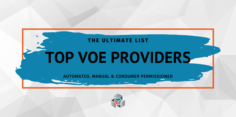 The Ultimate Verification of Employment and Income Vendor List